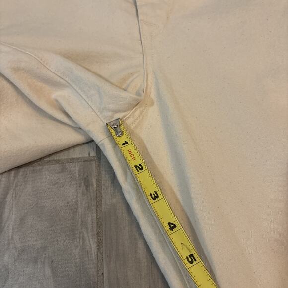 Imogene + Willie Military Trousers In Ivory Women’s Sz 26/32 Pockets Cotton - Picture 10 of 14